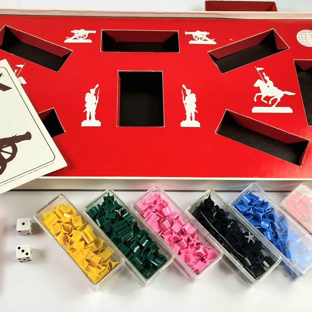 Vintage - 1975 Risk Dice Game - Parker Brothers
